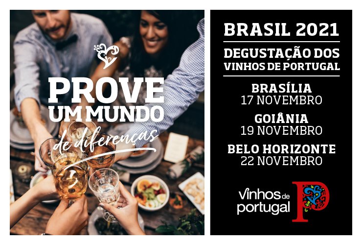 Degustação dos Vinhos de Portugal no Brasil 2021