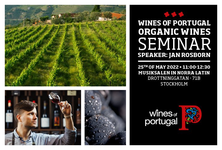 Wines of Portugal Organic Wines Seminar in Sweden