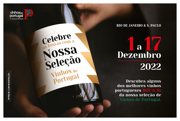 Celebre as Festas com Vinhos de Portugal